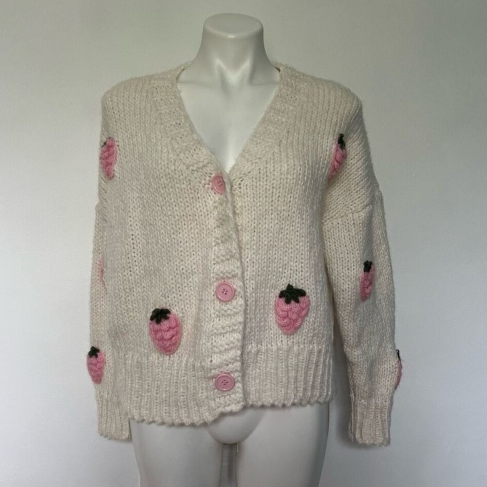Knit Berry Cardigan - Picture 2 of 7